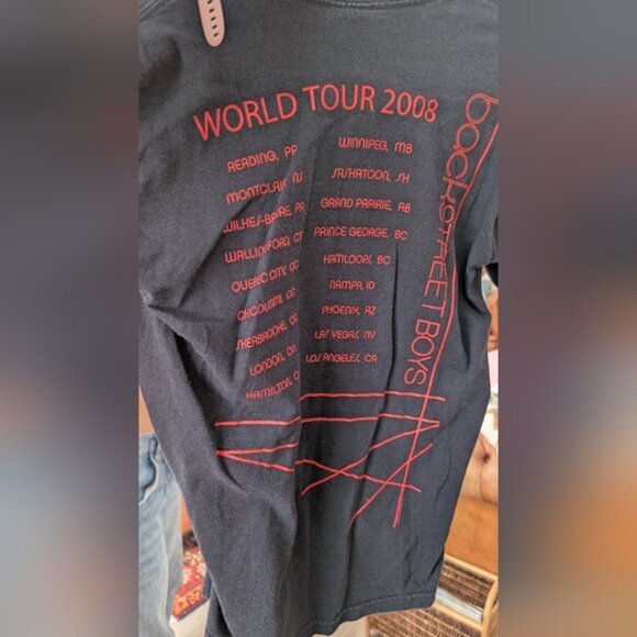 Backstreet Boys 2008 Tour Tee - Picture 2 of 2